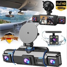 4 Kanal 360° Panorama Dashcam 1080P Nachtsicht Autokamera Nachtsicht Parkmonitor