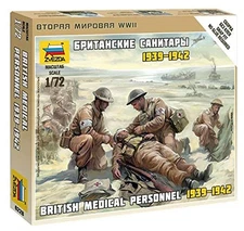 Zvezda Z6228 British Medic Team Model Kit