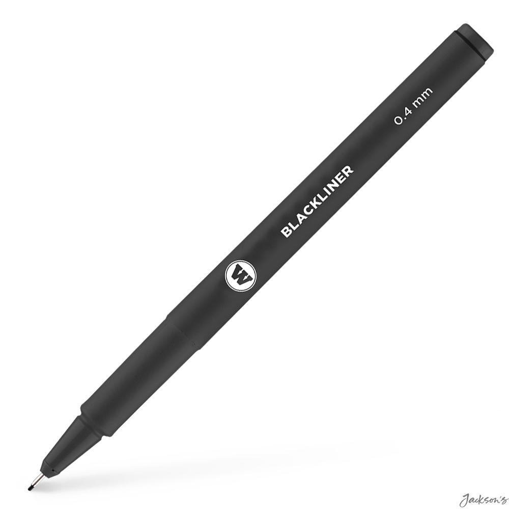 Molotow Blackliner Fineliner Pen Pigmented Ink 0.4mm For Sketching Outlines