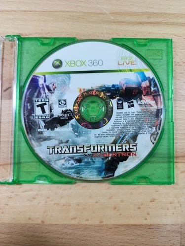Transformers: War for Cybertron Microsoft Xbox 360, 2010 Tested Disc Only