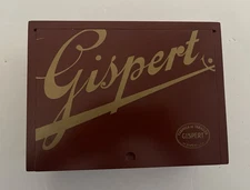 Excellent Gispert Robusto Empty Wooden Cigar Box 8.5" x 6.25" x 3.25"