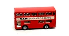 Matchbox Lesney Superfast 17 Londoner Bus, red "Aim Building Fund 1976" mint!