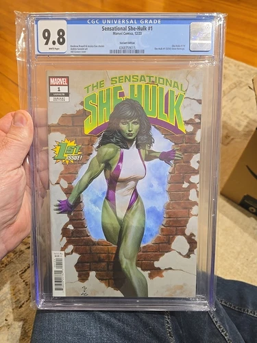 The Sensational She Hulk #1 (2023) Variant Edition CGC9.8 She Hulk #1 Homage