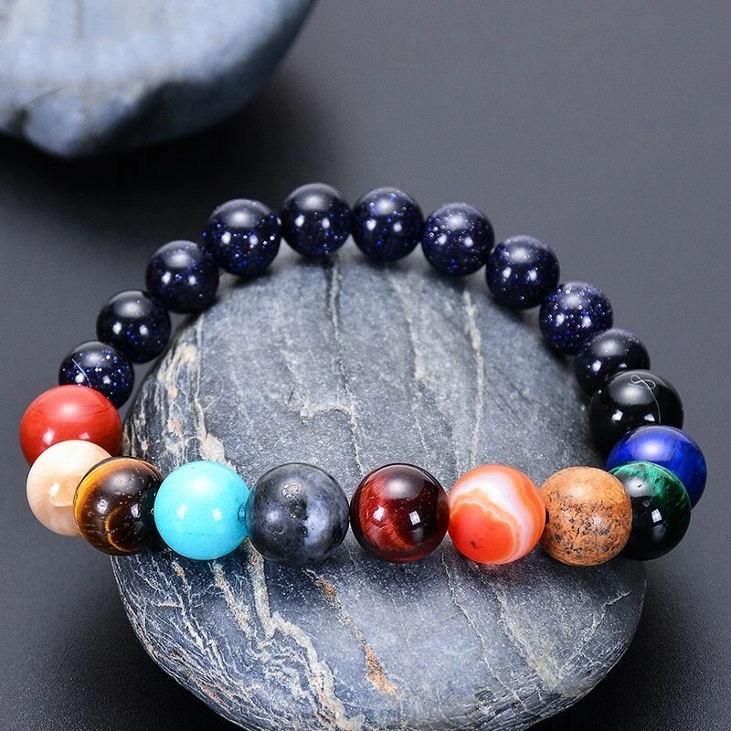 Solar system chakra sale bracelet