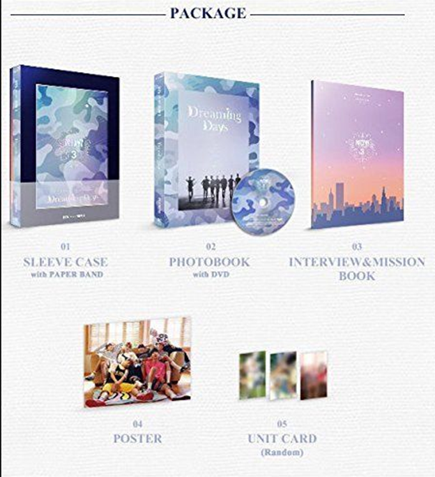 BTS Now 3 NOW3 Dreaming Days Photobook DVD+Poster+Photo Card Full ...