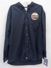 Dickies Men's Duck Canvas Long Sleeve Button Down Work Shirt Black - 2XL