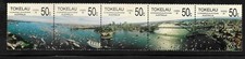 Tokelau 1988 Scenic. Sydpex strip of 5 MNH