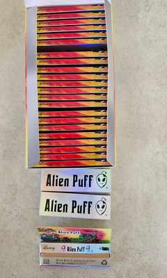 Alien Puff Luxury Rolling Papers (3 Packs)