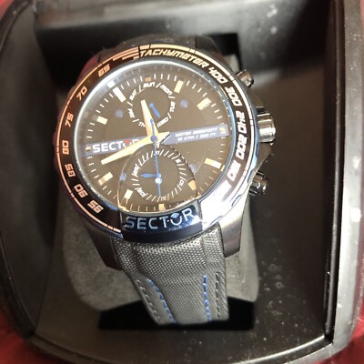 FARW165 Sector Jorge Lorenzo 44MM Watch Multi Functon Quartz With New Batterie