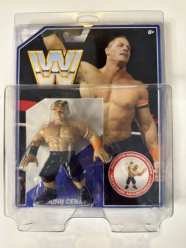 WWE Mattel Retro John Cena Action Figure W/ Protec...