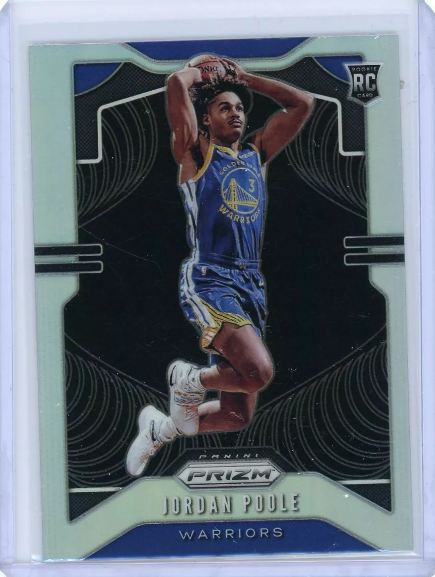 2019-20 Panini Prizm Basketball Silver Prizm Rookie #272 Jordan Poole