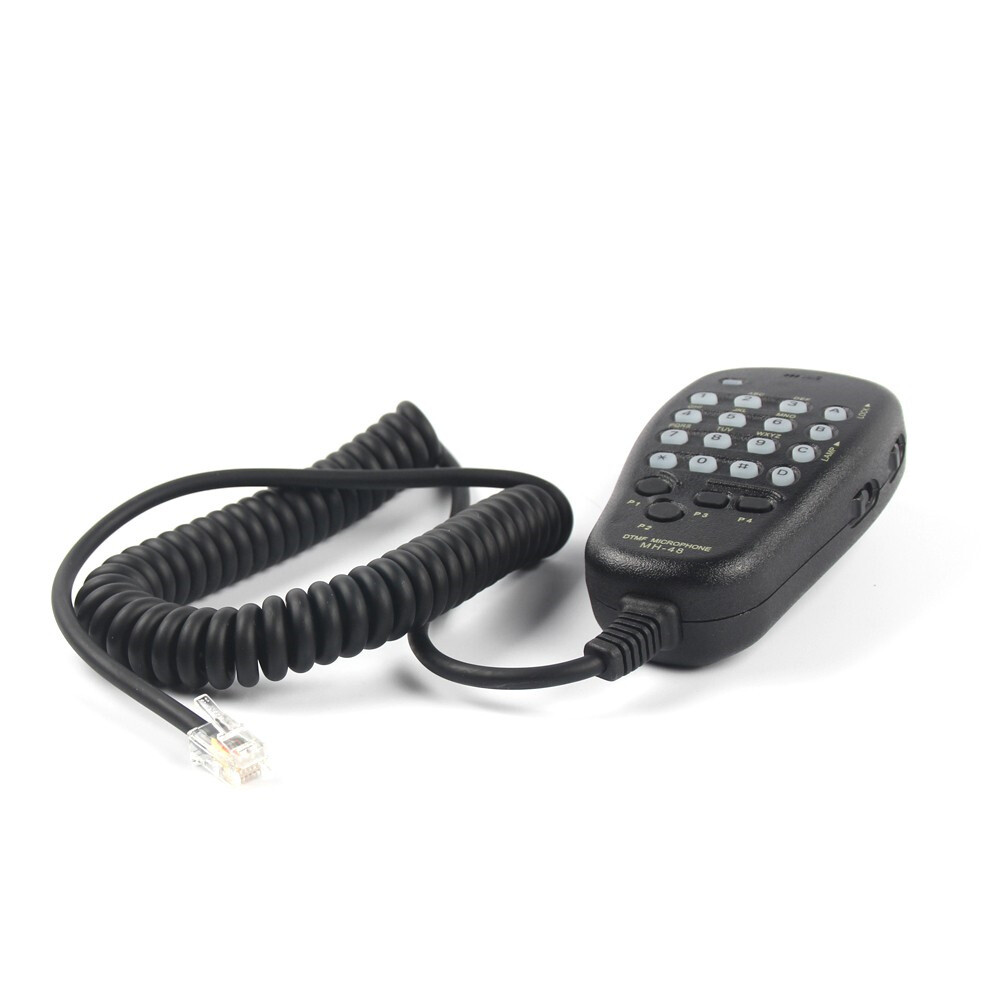 Micrófono Con DTMF Y Cable De 6 Pines Para Radios Yaesu FTM-100DR, FT-7900R, FT-8900R - Repuesto Genérico