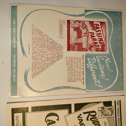 Hoagie Carmichael Piano Sheet Music Skylark And Lazy Bones Lot (2) - Picture 8 of 13
