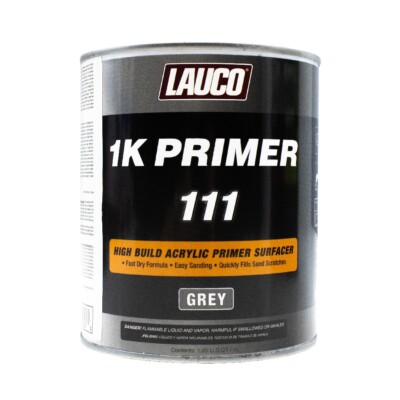 #ad Lauco 1K High Build Gray Acrylic Primer Surfacer 1 Quart $34.98