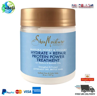 Shea Moisture Miel De Manuka & Yaourt Hydratant + Réparation Protéine - Photo 1/4