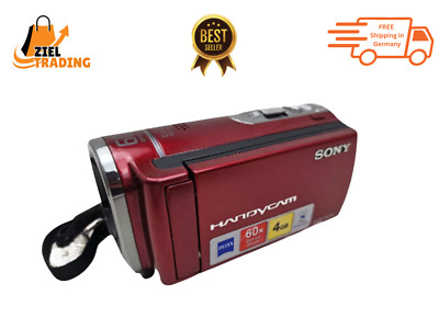 Sony DCR-SX34E Digitaler Videokamera Camcorder - Recorder, Rot
