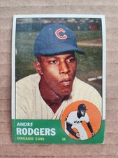 ANDRE RODGERS Chicago CUBS 1963 TOPPS Baseball ⚾ Card #193