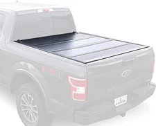 LEER HF650M | Fits 2017-2022 Ford Superduty with 6.9 FT Bed | Hard, Quad-Folding