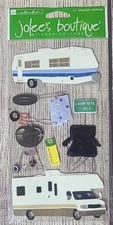 Jolee's Boutique EK Success RV Campers Camping Stickers Scrapbooking New