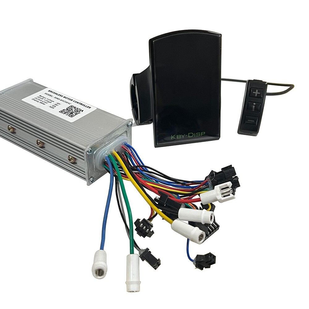 KD986 Bicicleta Eléctrica LCD Display Controller EBIKE Kit de Conversión 48V ...