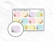 2458-8~~Spring Boxes Planner Stickers