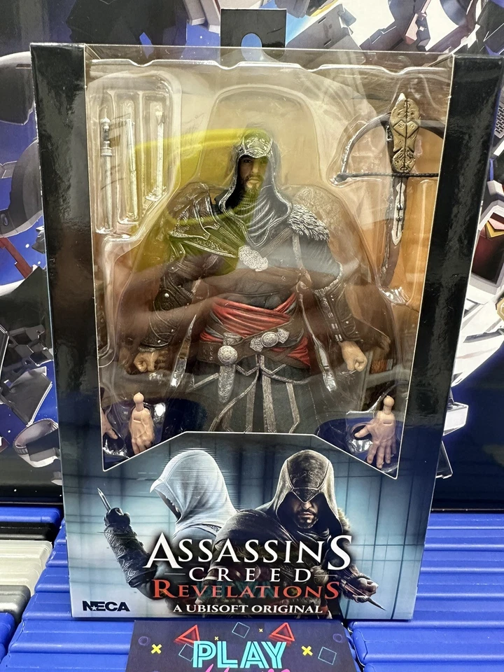 ASSASSIN’S CREED REVELATIONS EZIO AUDITORE NECA ACTION FIGURE NUOVA SIGILLATA - Imagen 2 de 4