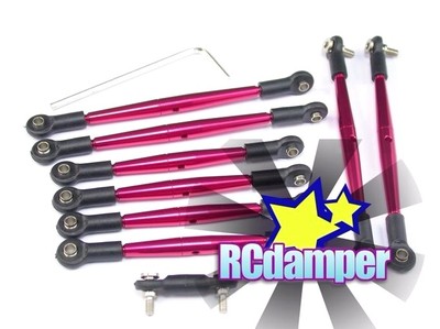 GPM ALUMINUM TIE-ROD TURNBUCKLE 9PC R TRAXXAS 1/16 MINI E REVO SUMMIT VXL ERV160