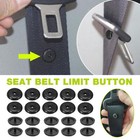 20 Seat Belt Button Buckle Stop - Universal Fit Stopper Kit Seat Belt Stop