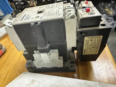 Siemens 3TF48 Contactor With Siemens 3UA58 00-2U 63-80 A Overload