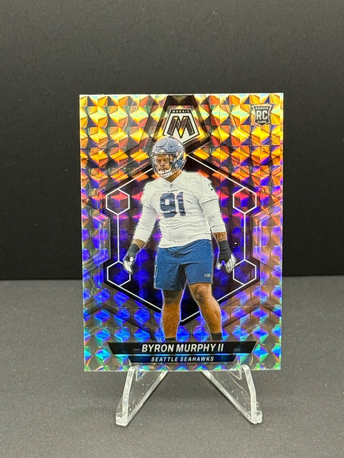 2024 Panini Mosaic - Rookies Byron Murphy II #316 Silver Prizm (RC)