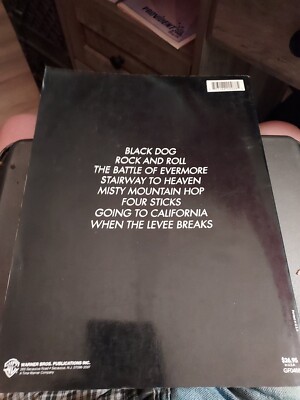 LED ZEPPELIN IV MUSIC BOOK | eBay