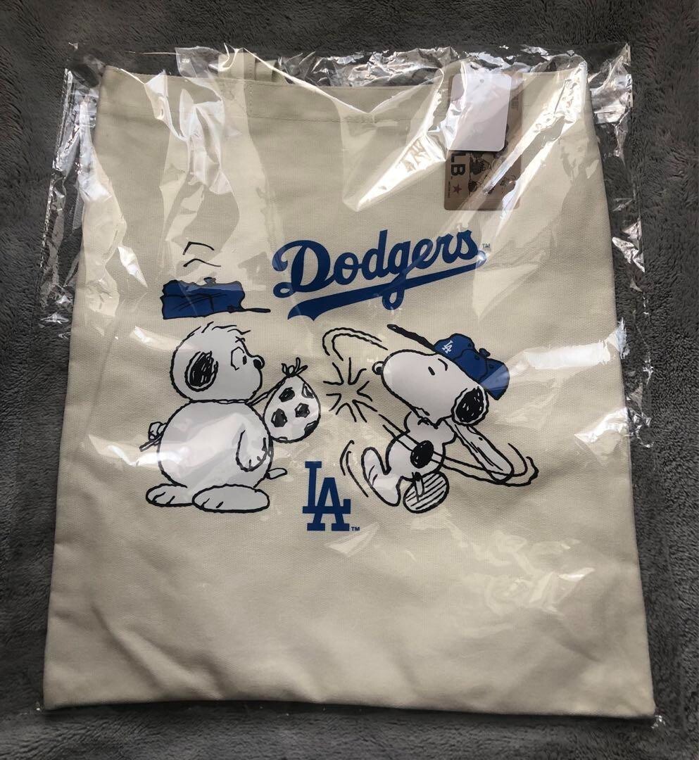 ✴スヌーピー✴PEANUTS×MLB✴ロサンゼルスドジャース✴トートバッグ✴ ✴スヌーピー✴PEANUTS×MLB✴ロサンゼルスドジャース✴トート