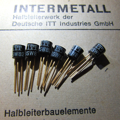 BSW82 ITT Si NPN Audio Amplifier Transistor TO-92 EQUIV & SUBSTITUTES (SEE LIST)