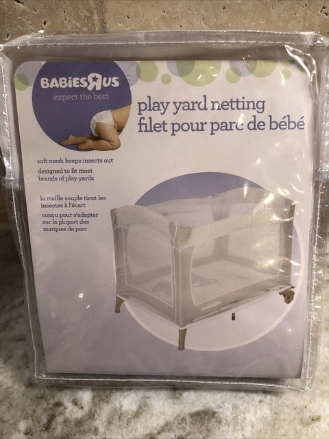 playard with mosquito net