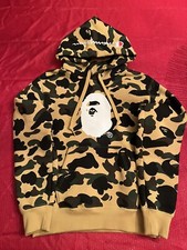 BAPE Champion 1st Camo Pullover Hoodie Size Small WORN ONCE 2018 A Bathing Ape