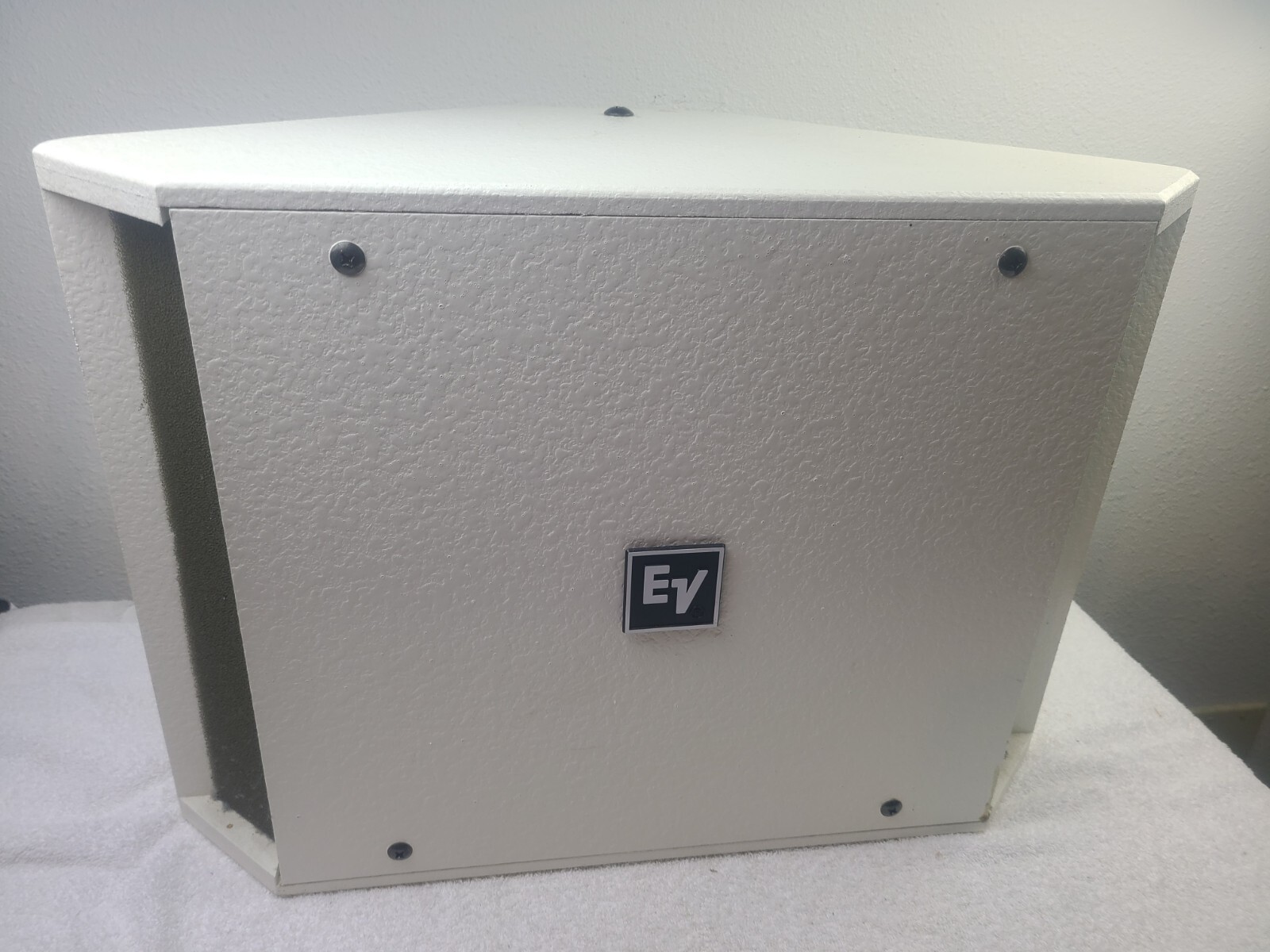 ELECTRO VOICE EVID 12.1 SPEAKERS TESTED WORKING WHITE COLORED NICE eBay