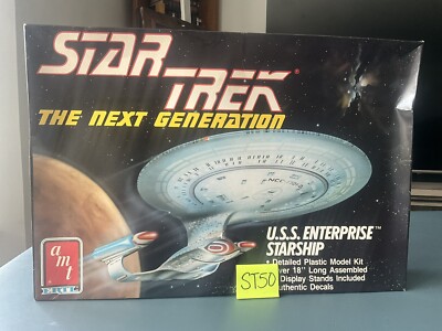USS Enterprise Starship Star Trek Next Generation AMT 6619