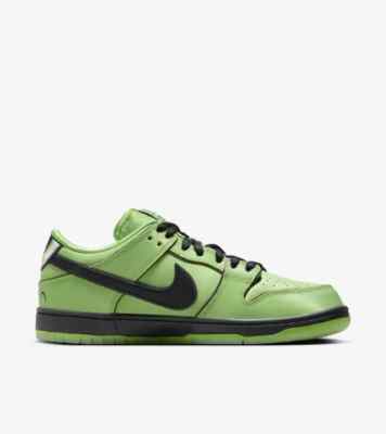 New Nike x The Powerpuff Girls SB Dunk Low Pro QS Buttercup New Nike x The Powerpuff Girls SB Dunk Low Pro QS Buttercup