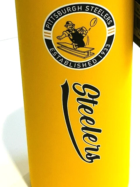Botella de viaje de agua o bebida 22 oz aislada a prueba de derrames NFL Pittsburgh Steelers Foto 2 de 4