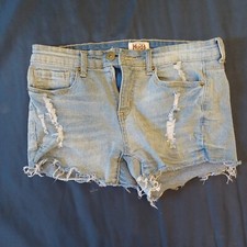Mudd Girls Size 7 Blue Jean Shorts