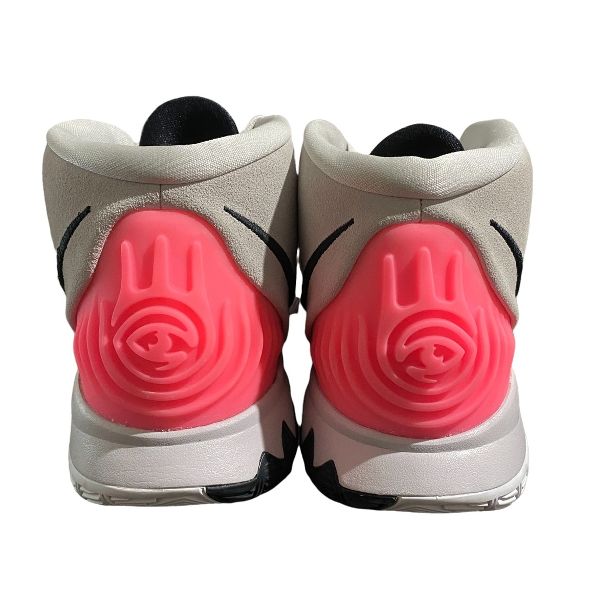 Nike Kyrie 6 Vast Grey Pink Black Animal Print Basketball 