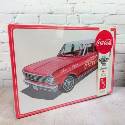 AMT 1963 Chevy II Nova Wagon Coca Cola 1/25 Model Kit Sealed