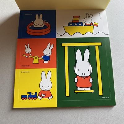 Dick Bruna 2 Miffy Japanese Stickers book 220 Stickers Shogakkan