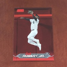 2024 Stadium Club #40 Luis Robert Jr Red Foil Chicago White Sox Nmmt