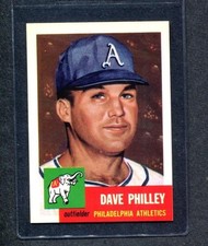 1953 Topps Archives (1991) #64 Dave Philley (Athletics)  Nm/Mt  (Flat Rate)