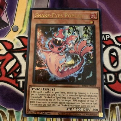 Yugioh Konami Snake-Eyes Poplar Effect Phantom Nightmare 1st Edition PHNI-EN012