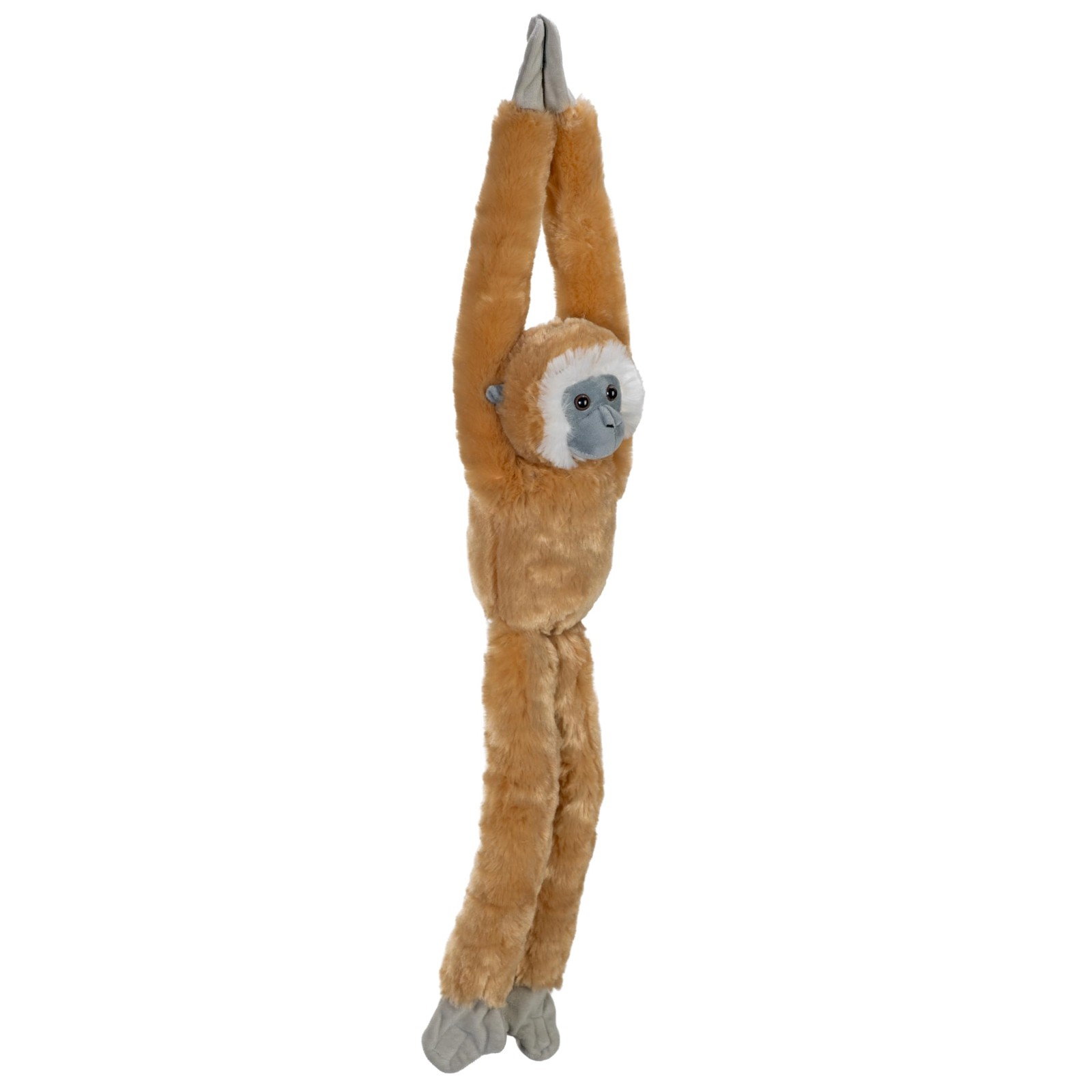 Peluche Gibbon Suspendu Blanc 50cm pour Décoration Chambre Bébé