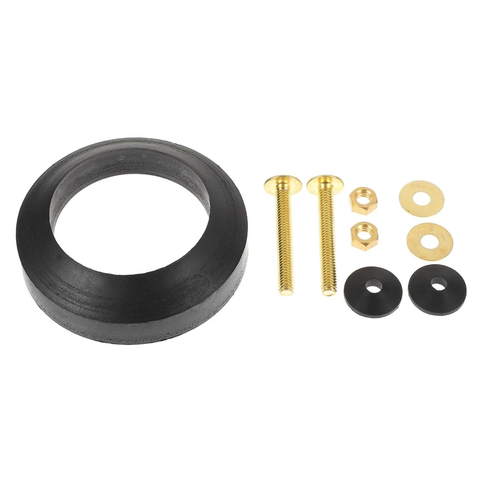Toilet Cistern Accessory Sealing Ring Bolts Tank Bowl & Gasket Kit Premium - Image 4 of 4