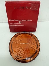 CLARINS PARIS LIMITED EDITION BRONZING BLUSH COMPACT 0.7oz