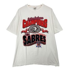 Buffalo Sabres Eastern Conference Champ unisex classic white t-shirt QT7140